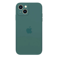 Чехол Silicone Case Full Camera на iPhone 14 Pine green